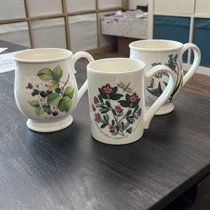 Portmeirion Botanic Garden mugs. Selling all three together